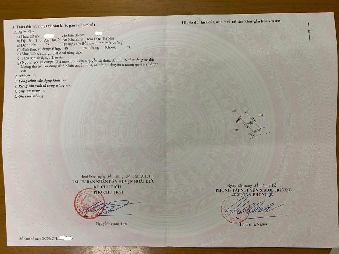 Bán nhà An Thọ An Khánh