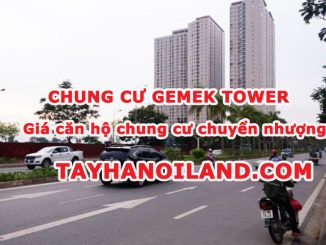 Giá chung cư Gemek Tower